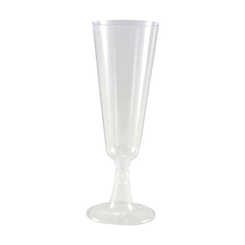 Plastic Champagne Flute Glass 145ml