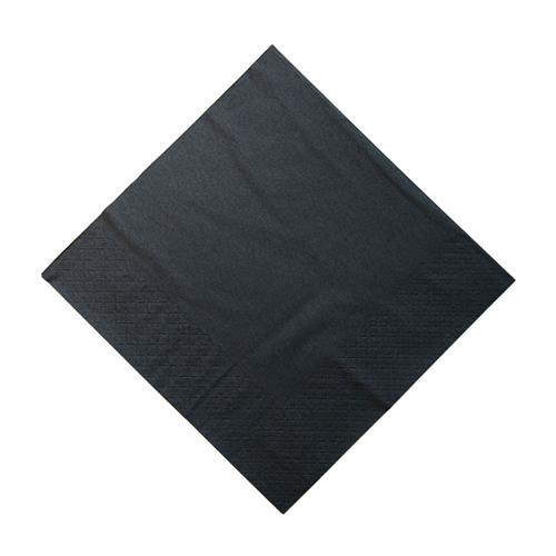 2 Ply Dinner Napkin Black 400mm