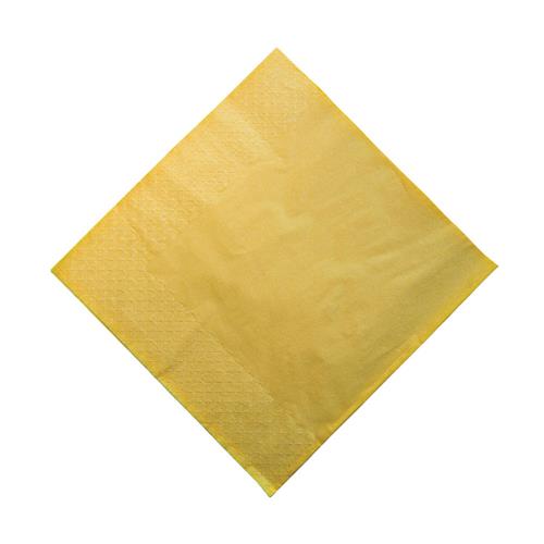 2 Ply Dinner Napkin Gold Yellow 400mm