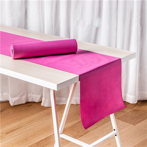 Lisah Paper Table Runner/ Placemat Raspberry 400mmx24m