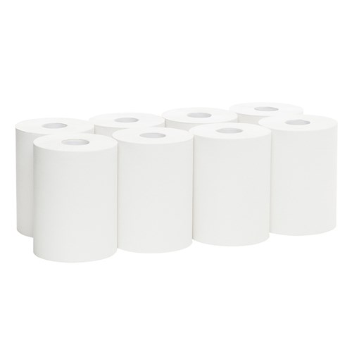 Paper Hand Towel Roll White 1ply 140m