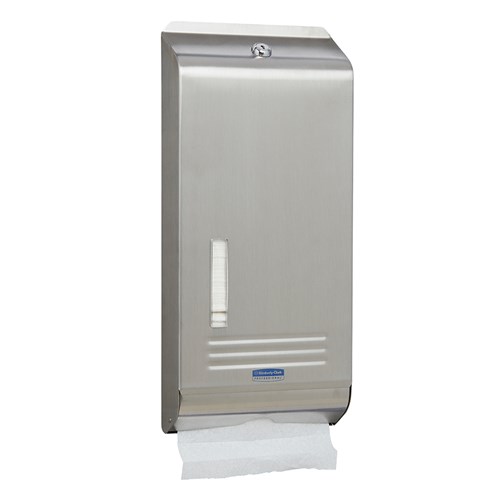 Stainless Steel Paper Hand Towel Dispenser Silver 214x60x467mm