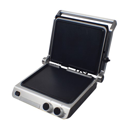 Deluxe Aluminium Sandwich Press Contact Grill 