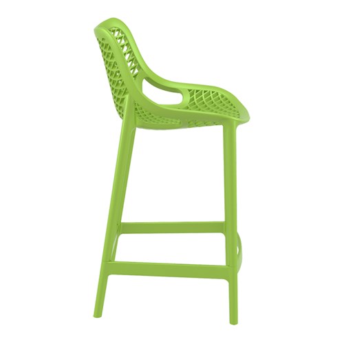 AIR BAR STOOL 65 GREEN 650MM HIGH