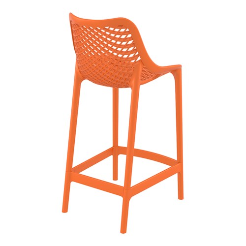 AIR BAR STOOL 65 ORANGE 650MM HIGH