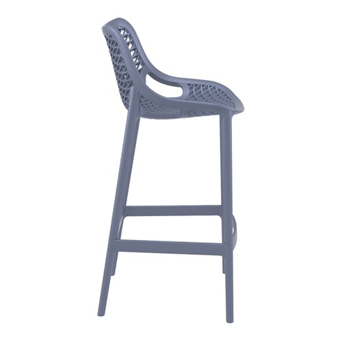 AIR BAR STOOL 75 ANTHRACITE 750MM HIGH