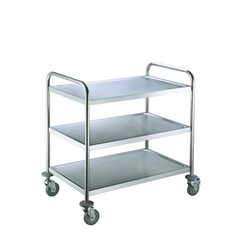 3 Tier Stainless Steel Trolley