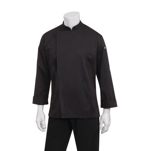 Hartford Long Sleeve Chef Jacket Black Small