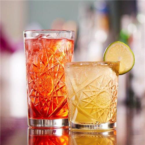 Hobstar Double Old Fashioned Glass 350ml