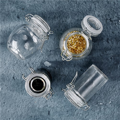 Mini Appetiser Glass Round Jar