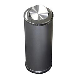 Swing Top Bin Tidy Hammertone Grey 62l