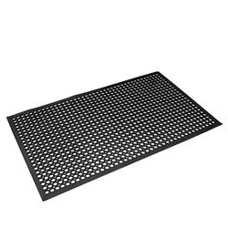 Rubber Safety Mat Black 1500mm