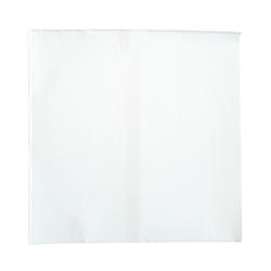 A La Carte Dinner Napkin White 1/4 Fold 400mm
