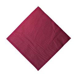 2 Ply Dinner Napkin Wine Red 400mm