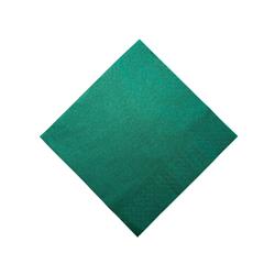 Paper Lunch Napkin Green 1/4 Fold 300x300mm