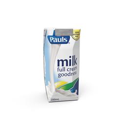 Pauls UHT Full Cream Milk 200ml