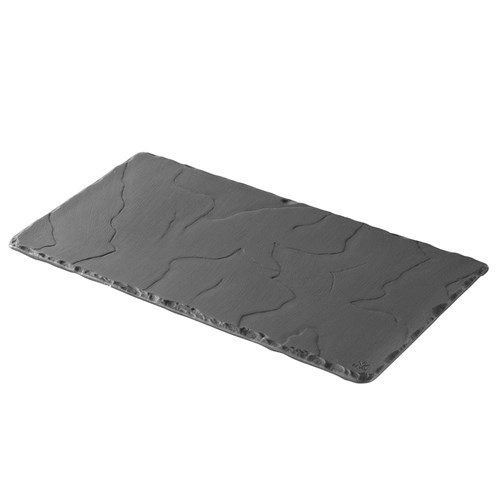 Basalt Slate Rectangle Plate Small 300x160mm 