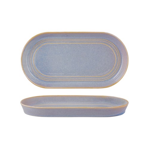 Urban Loft Oval Platter Azure Blue 305mm Tablekraft