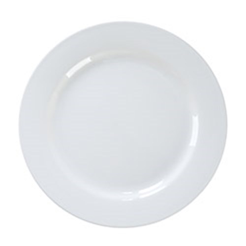 Echelon Wide Rim Plate White 270mm