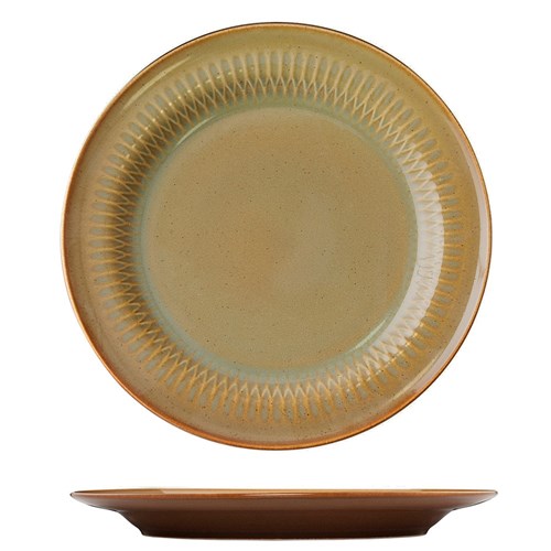 Cottage Round Plate Cinnamon 270mm