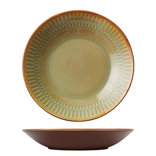 Cottage Round Share Bowl Cinnamon 260mm