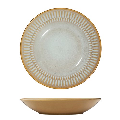 Cottage Round Share Bowl Almond 230mm