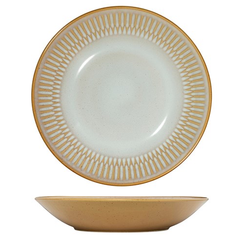 Cottage Round Share Bowl Almond 260mm