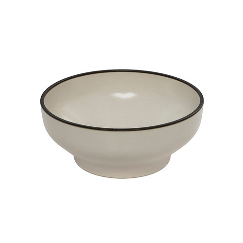 Mod Round Bowl White 182mm