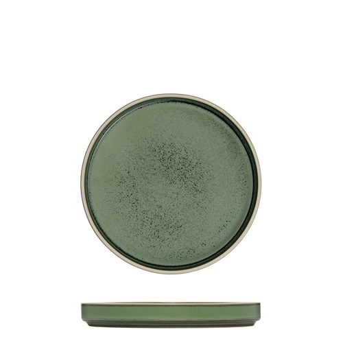 Mod Round Plate Smokey Basil 160mm