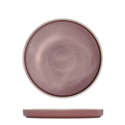 Mod Round Plate Smokey Plum 200mm