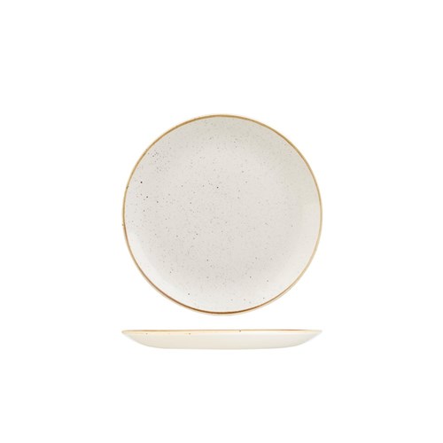 Stonecast Coupe Plate White 165mm