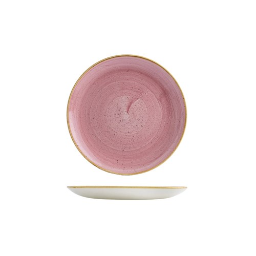 Stonecast Coupe Plate Pink 217mm