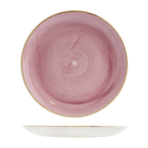 Stonecast Coupe Plate Pink 288mm