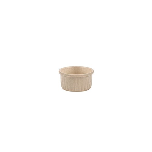 PARADE RIBBED RAMEKIN 80X41MM MARSHMELLOW (12)