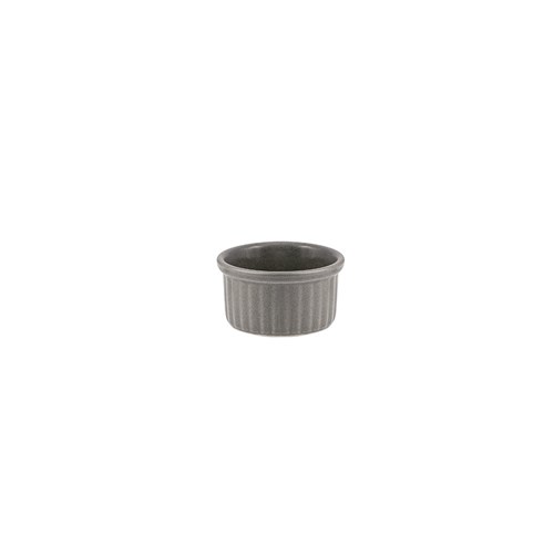 PARADE RIBBED RAMEKIN 60X35MM HUSK (6)