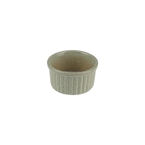 MAZE RIBBED RAMEKIN 80X41MM KALE (12)