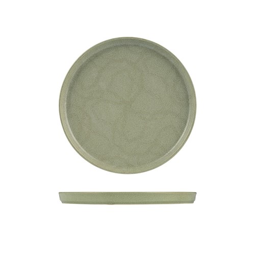 MAZE WALLED PLATE 270X22MM KALE (6)