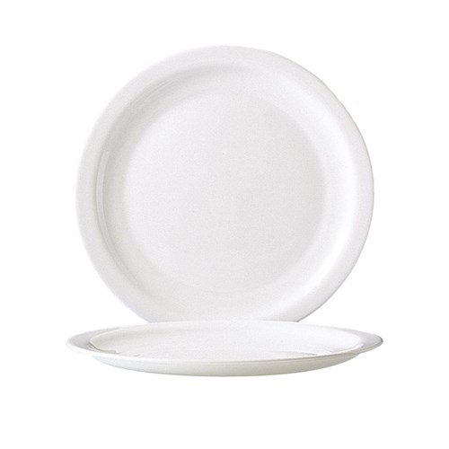 Hoteliere Narrow Rim Tempered Plate