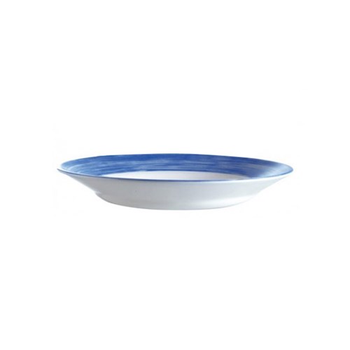 Opal Brush Soup Plate Blue Jean 225mm  