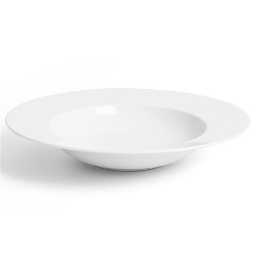 Serenity Deep Plate White 235mm