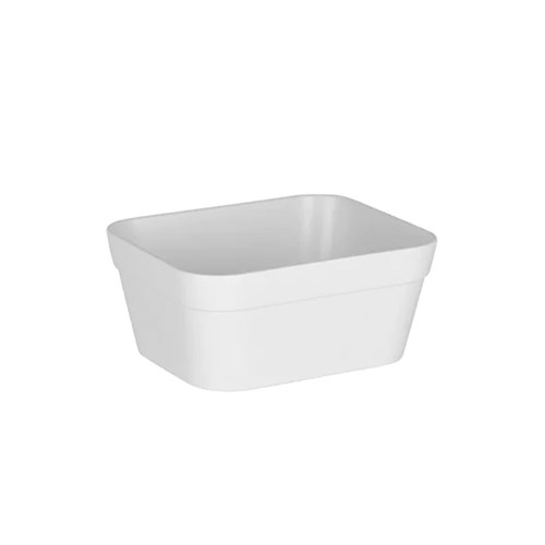 Melamine Bento Insert Bowl Medium White 140mm