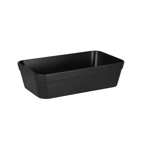 Melamine Bento Insert Bowl Large Black 230mm