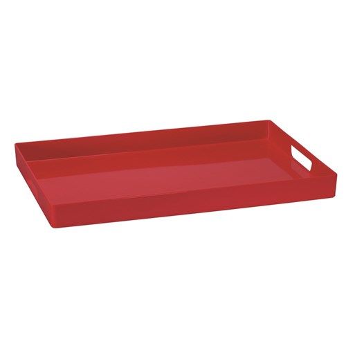 Serving Tray Melamine Red