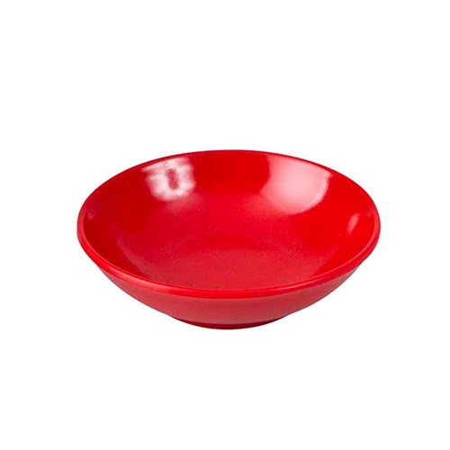 MELAMINE SAUCE DISH 70MM RED (24/240)