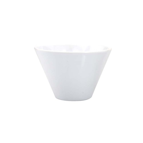 Melamine V Shape Bowl White 177mm  