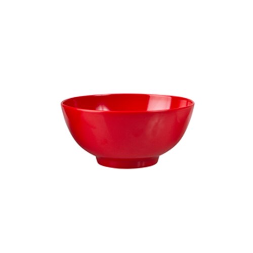 MELAMINE RICE BOWL RED 150MM (12/48)