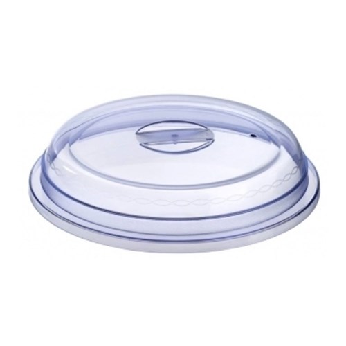 Healthcare Round Plate Cover Blue Suits 230mm