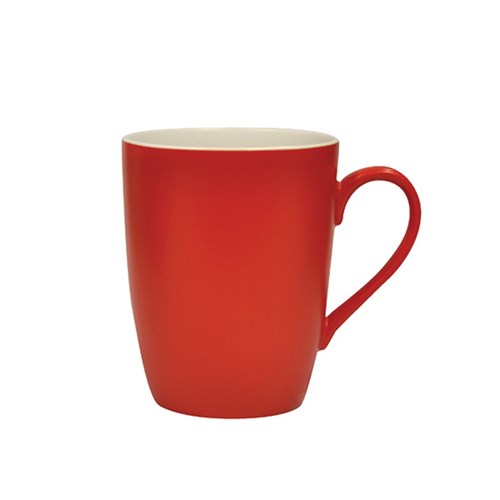 CAFE MUG RED 320ML (6/36)