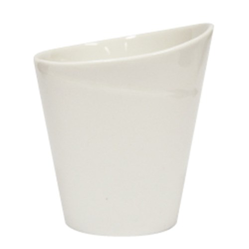 BASICS CHIP CUP WHT 90X102MM (6/48)