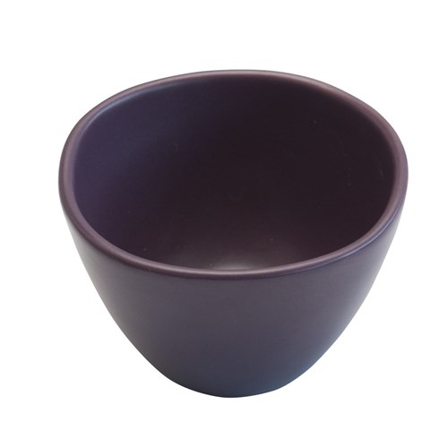 CAFE NERO DISH 90MM AUBERGINE (6/96)